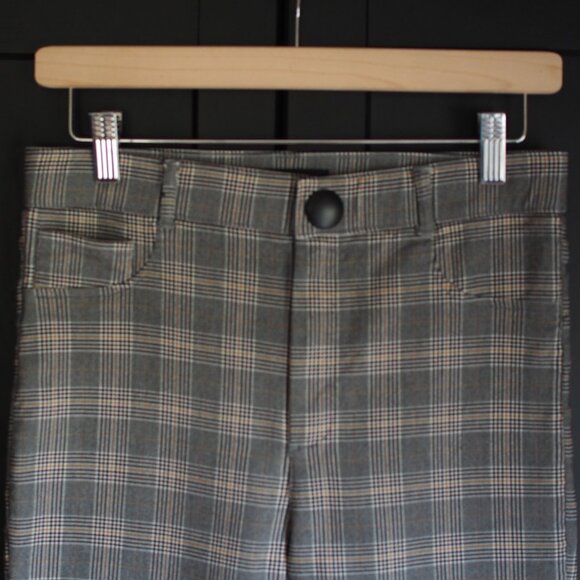 Zara | Plaid Skinny Pants - Picture 3 of 4